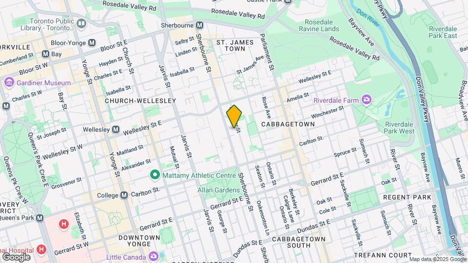435 Sherbourne Street Map and Location Details