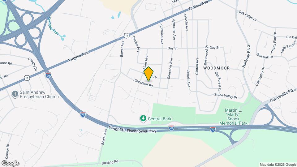 17314 Cloverleaf Rd Mapa y Detalles de la Ubicación
