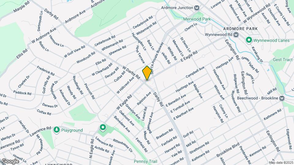 7 E Eagle Rd Map and Location Details