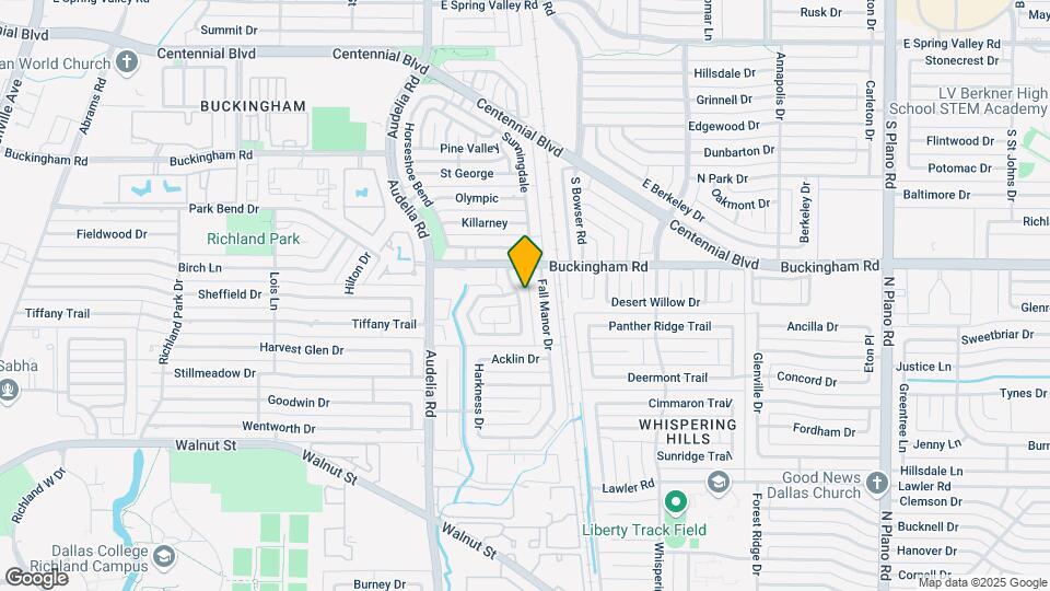 13242 Carthage Ln Map and Location Details