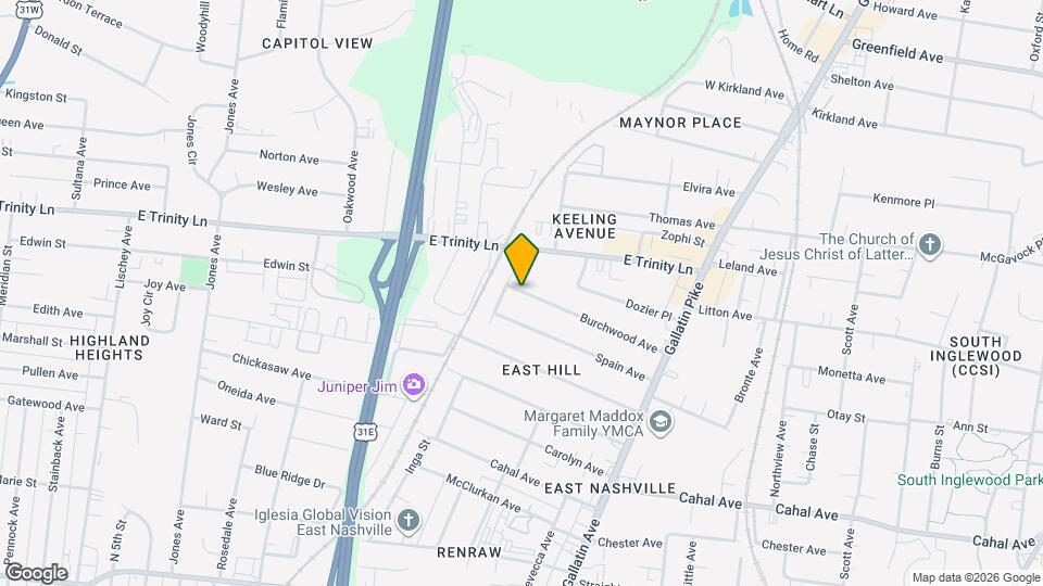 904 Burchwood Ave Map and Location Details