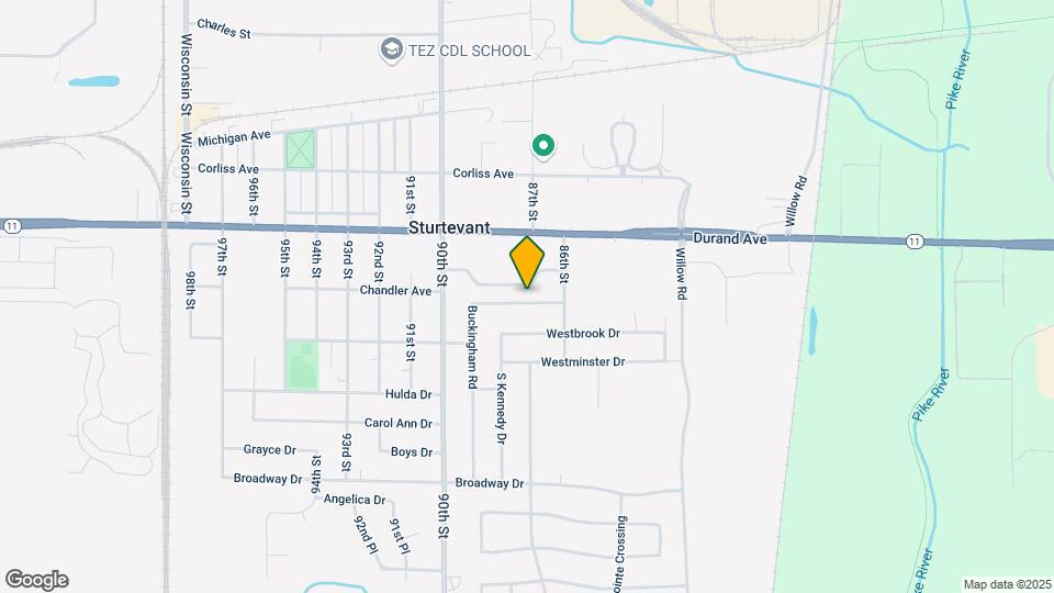 8700 Buckingham Dr Map and Location Details