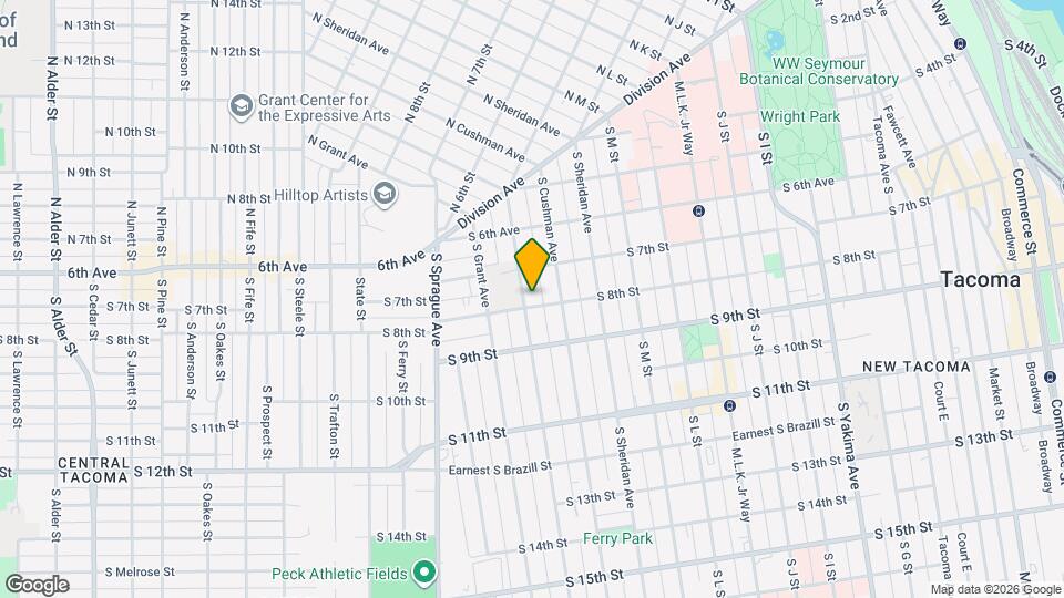 721 S Ainsworth Ave Mapa y Detalles de la Ubicación