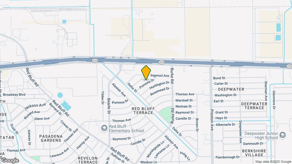 2405 Pomona Dr Map and Location Details