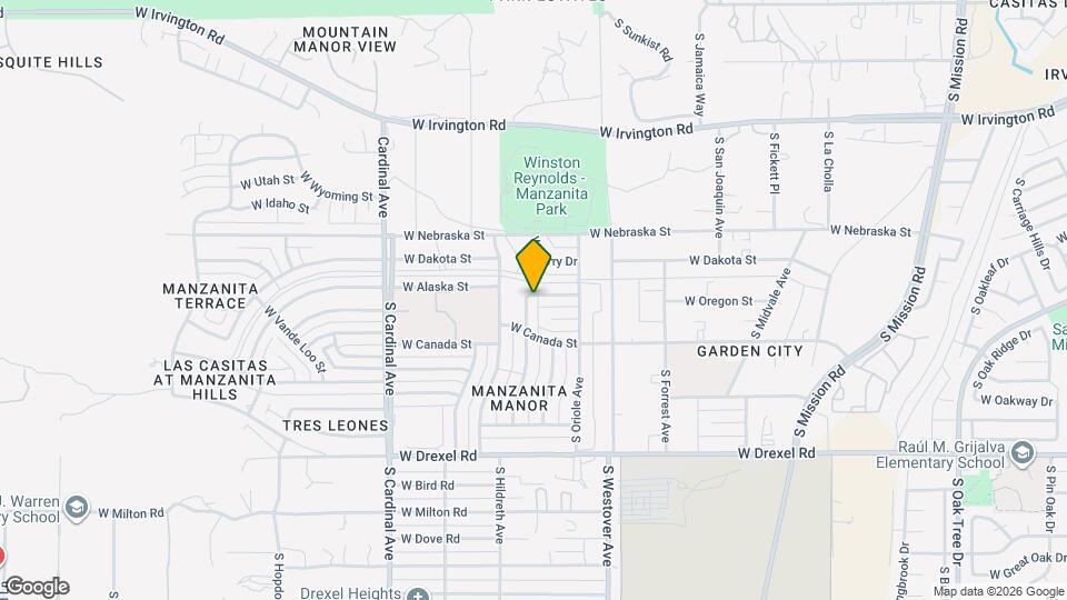 2625 W Oregon St Map and Location Details