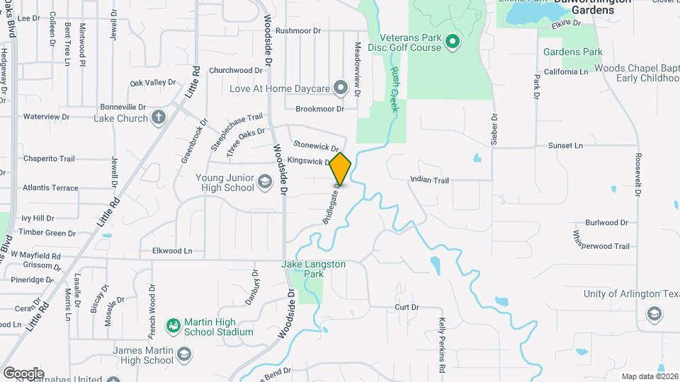 3209 Bridlegate Dr Map and Location Details