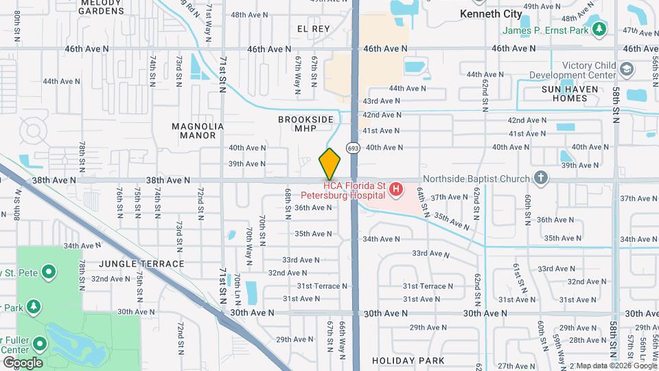 3777 67th St N Map and Location Details