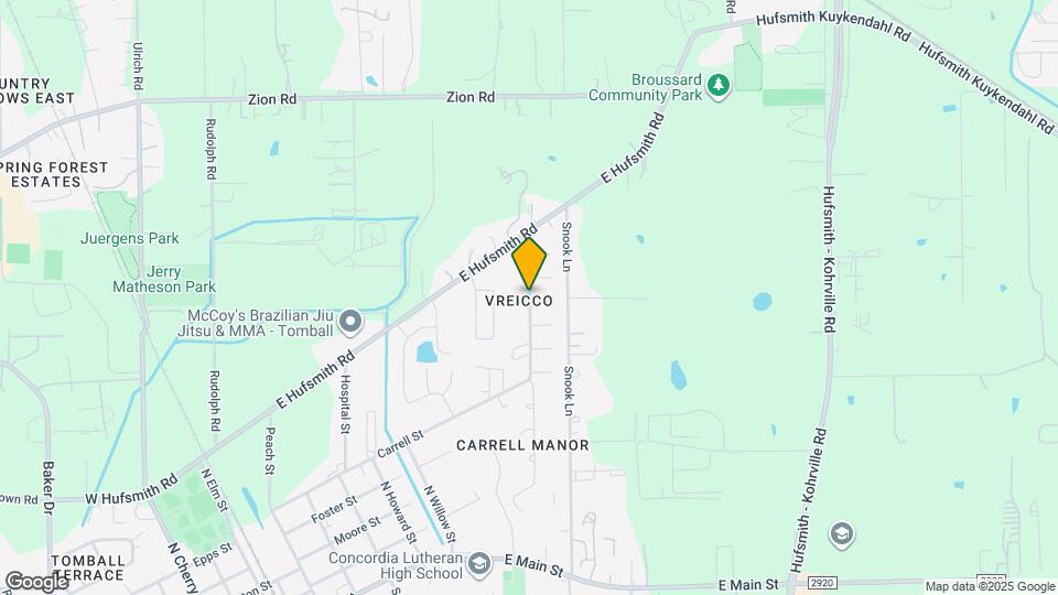 1203 Lovett St Map and Location Details