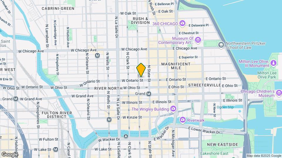 635 N Dearborn St, Unit 1203 Mapa y Detalles de la Ubicación