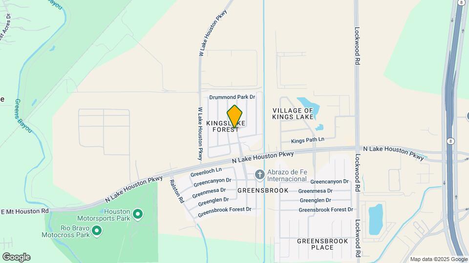 12223 Kingslake Forest Dr Map and Location Details