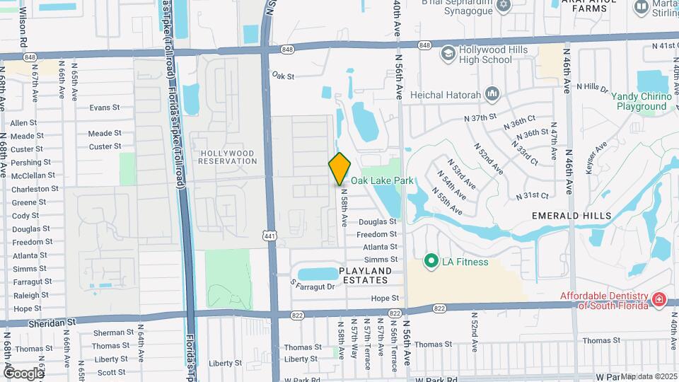 3110 N 58th Ave Map and Location Details