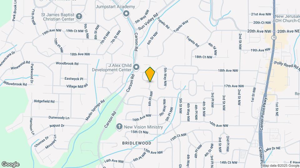 1711 6th Pl Cir NW Map and Location Details