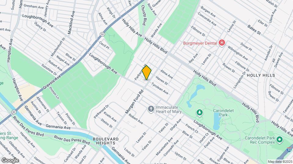 6805 Morgan Ford Rd Map and Location Details