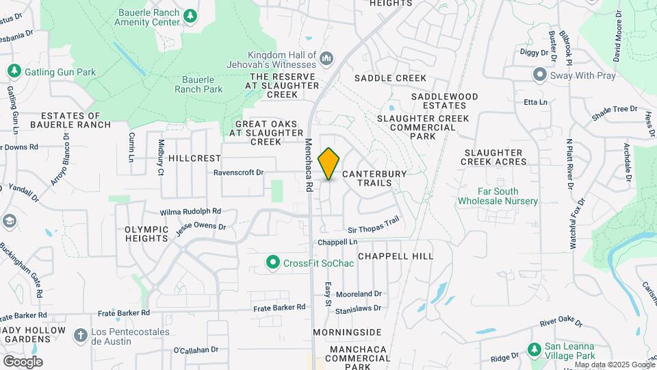1721 Monahans Ln Map and Location Details