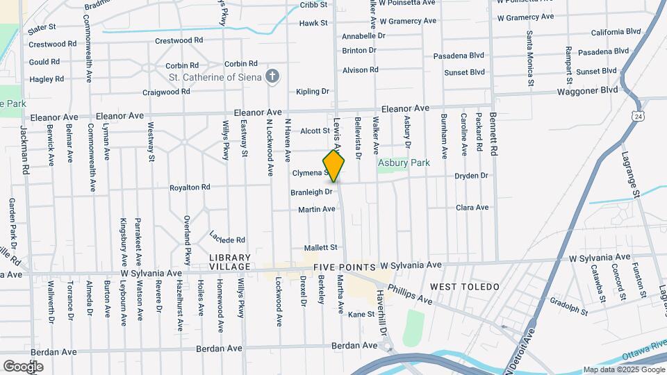 4233 Lewis Ave Mapa y Detalles de la Ubicación