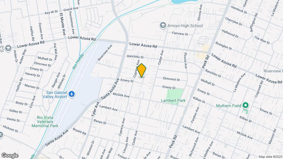 4511 Huddart Ave Map and Location Details