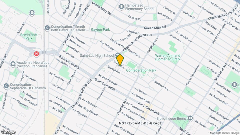 5280 West Hill Av Map and Location Details