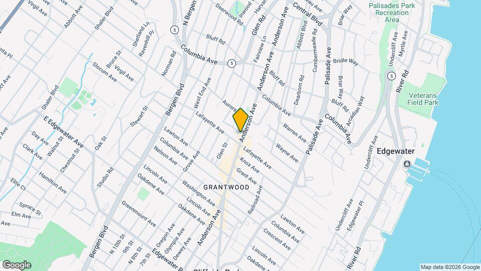 739 Anderson Ave Map and Location Details