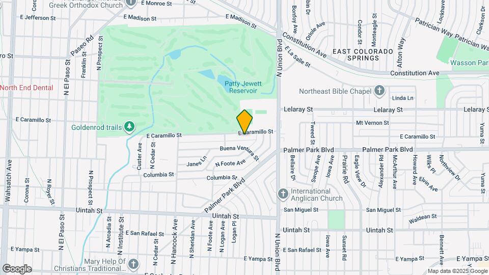 1525 E Caramillo St Map and Location Details