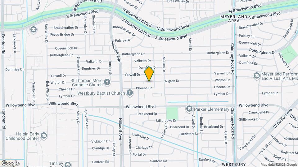 5735 Wigton Dr Map and Location Details