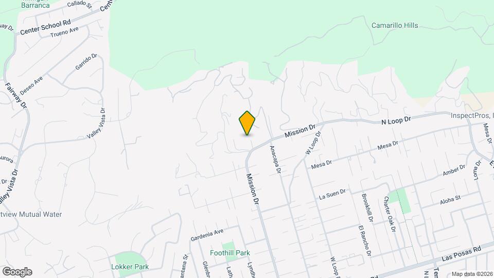 711 Mission Dr Map and Location Details