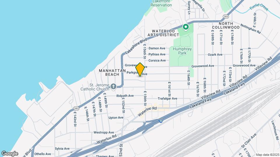 15421 Huntmere Ave Map and Location Details