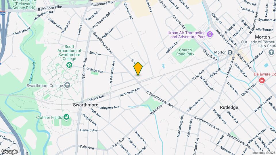 205 N Swarthmore Ave Map and Location Details