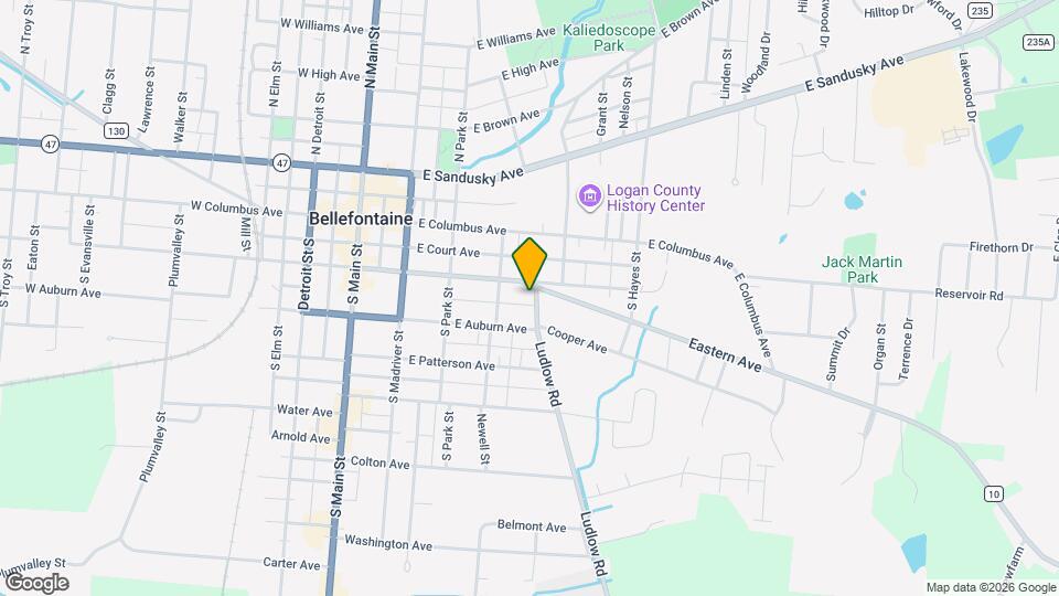 212 Ludlow Rd Map and Location Details