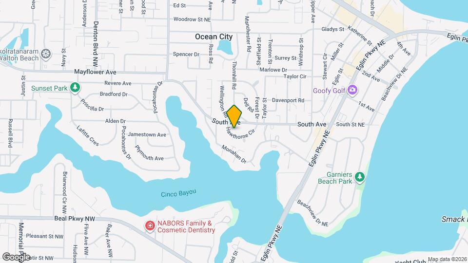 213 Hawthorne Cir Map and Location Details