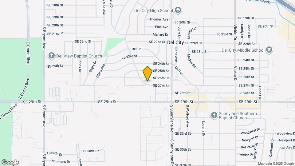 4021 SE 27th St Map and Location Details