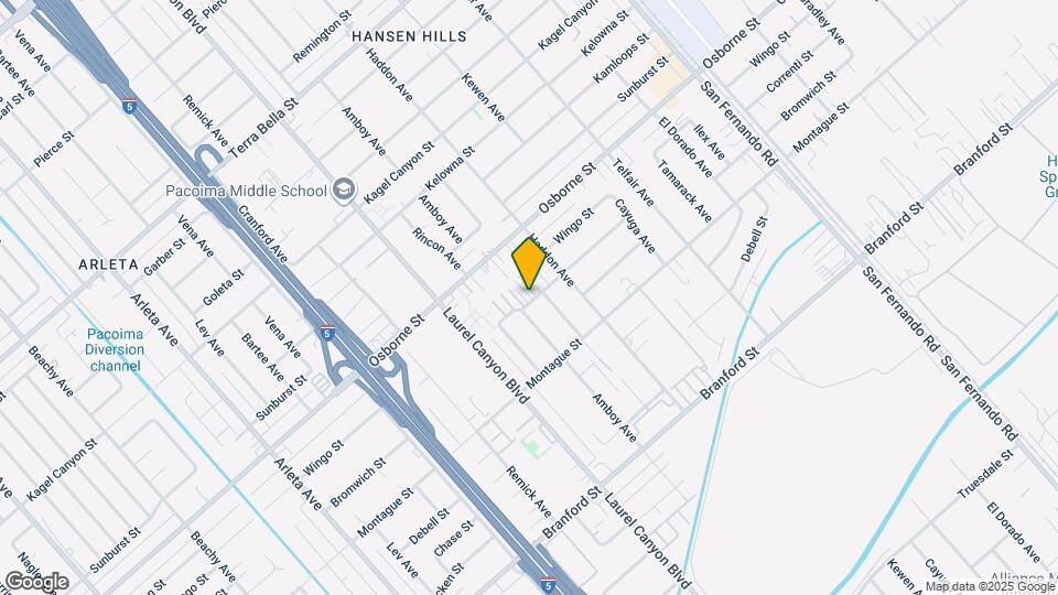 12987 Correnti St Map and Location Details