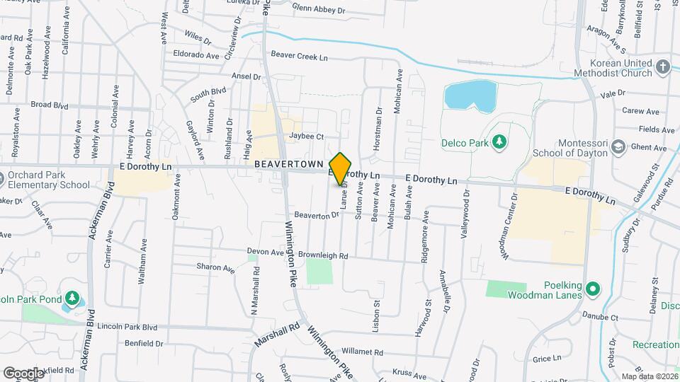 3019 Larue Dr Mapa y Detalles de la Ubicación