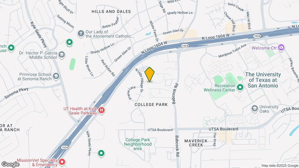 7442 Tall Cedar Map and Location Details