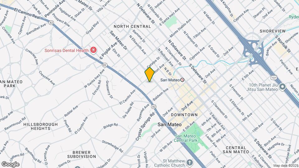 172 Tilton Ave Map and Location Details