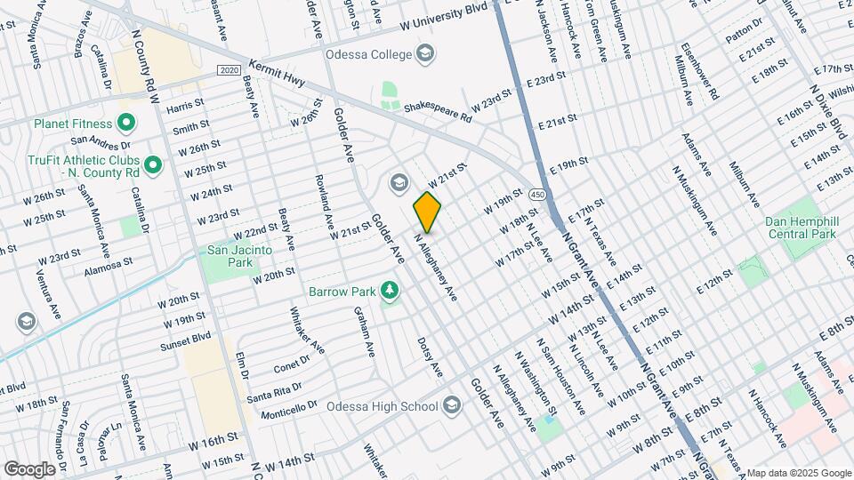 1912 N Alleghaney Ave Map and Location Details