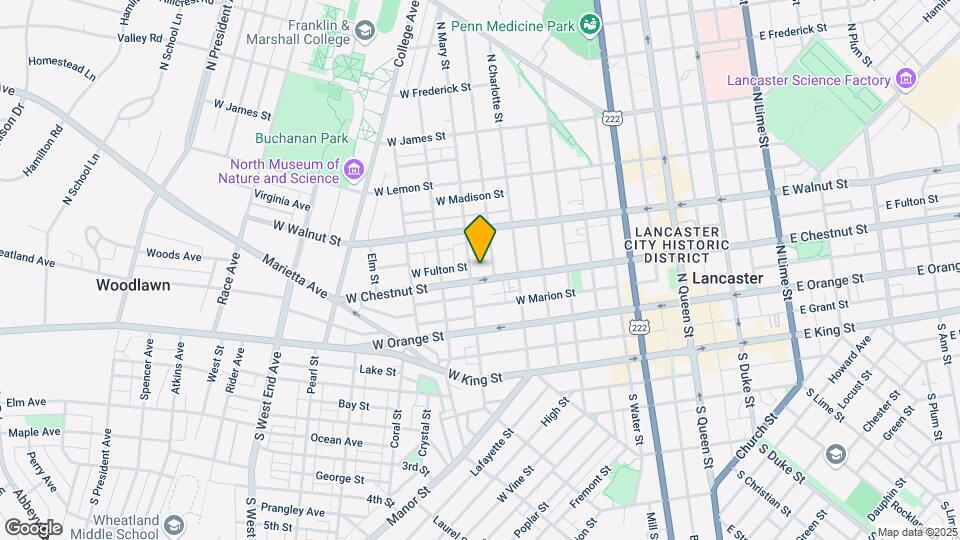 443 W Chestnut St Map and Location Details