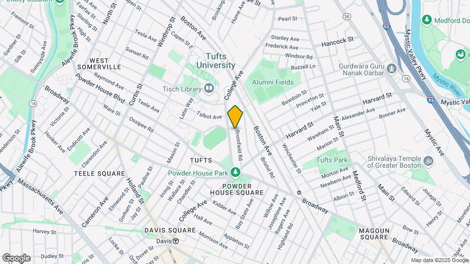 78 Bromfield Rd, Unit 2 Map and Location Details