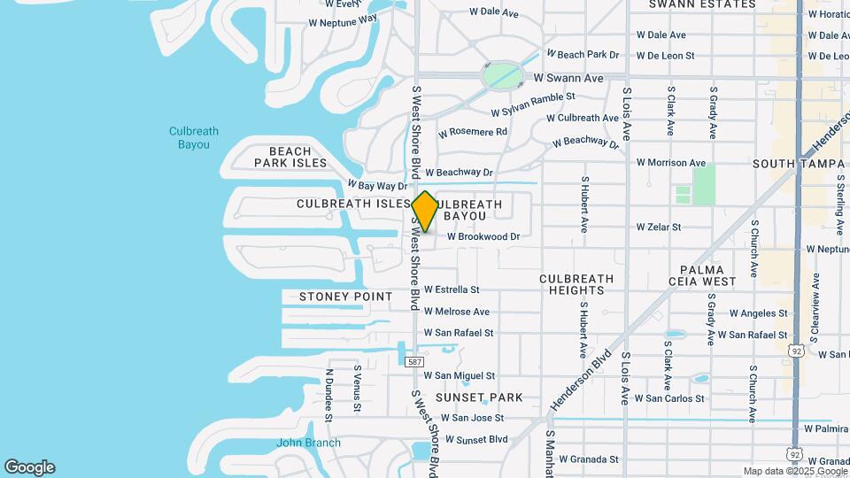 4704 W Brookwood Dr Map and Location Details