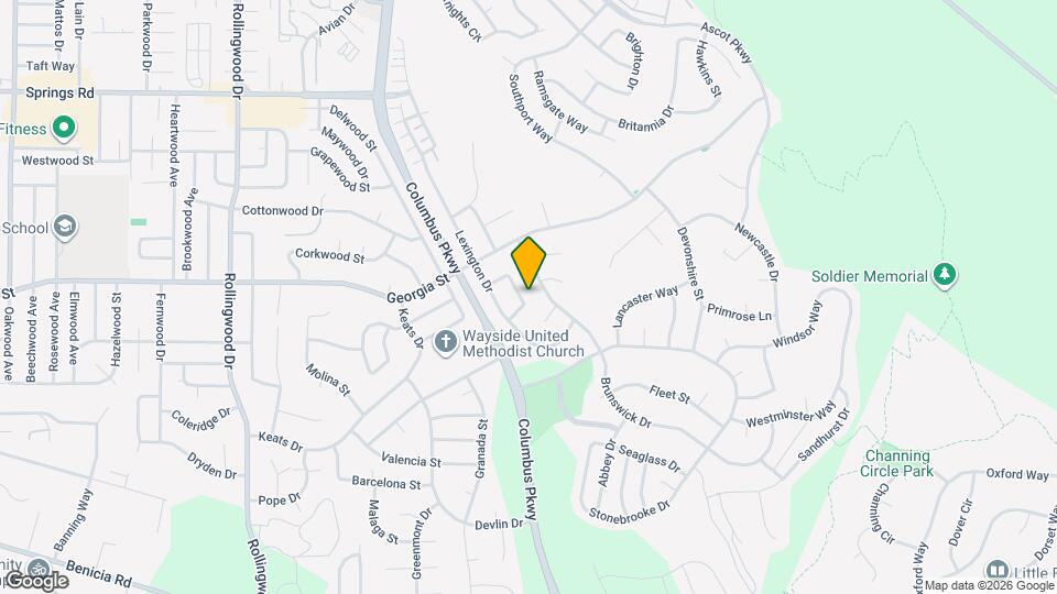 172 Stanmore Cir Map and Location Details