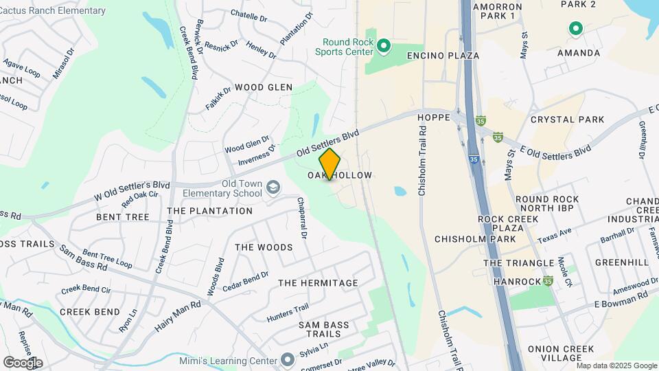 1207 Chinquapin Ct Map and Location Details