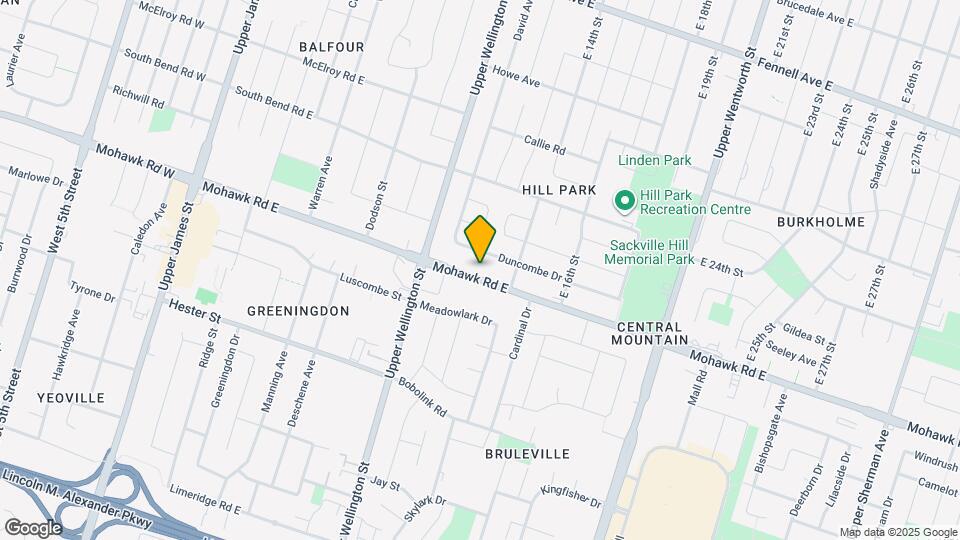 245 Mohawk Rd E Map and Location Details