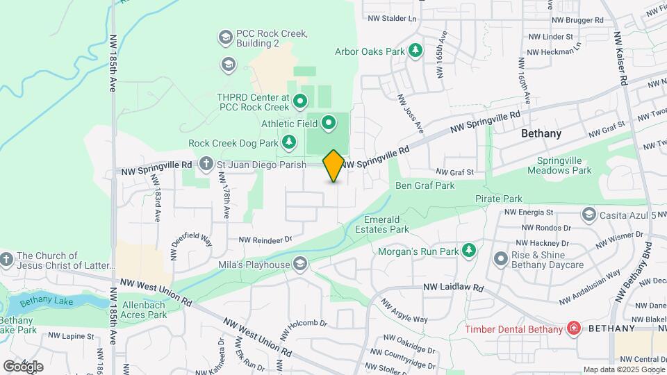 5907 NW Lark Meadow Terrace Map and Location Details