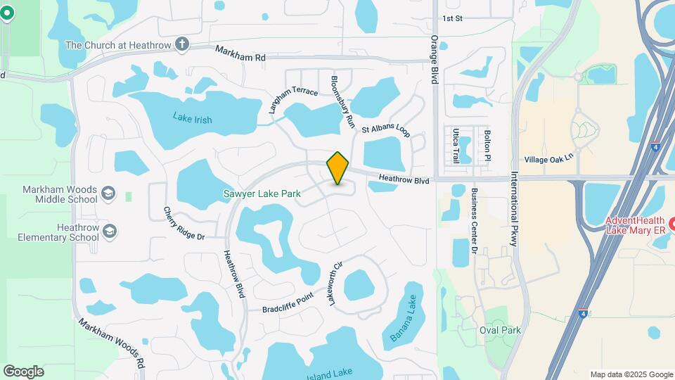 1175 Chessington Cir Map and Location Details