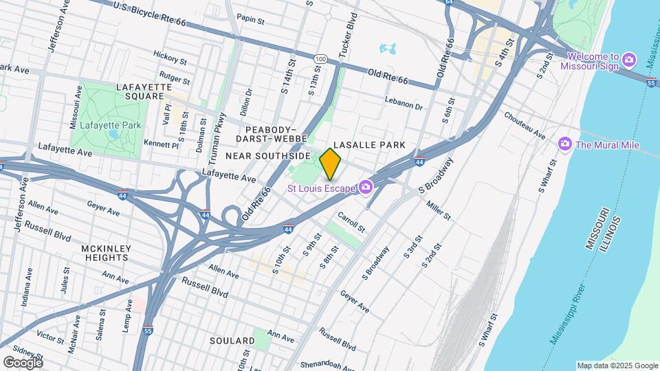 1523 S 10th St Map and Location Details