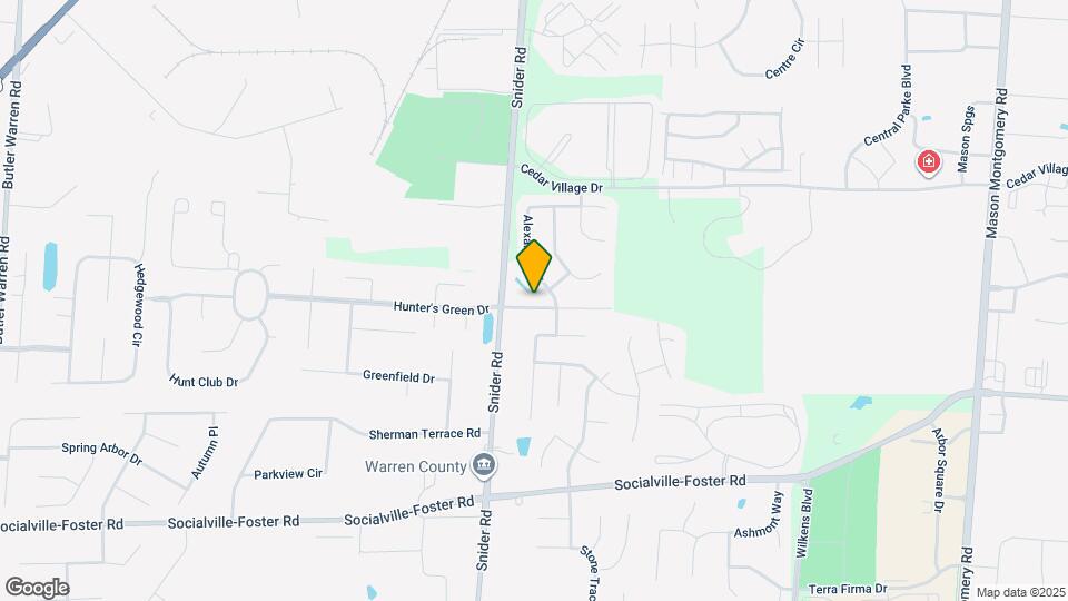 5926 Deerfield Village Dr Map and Location Details