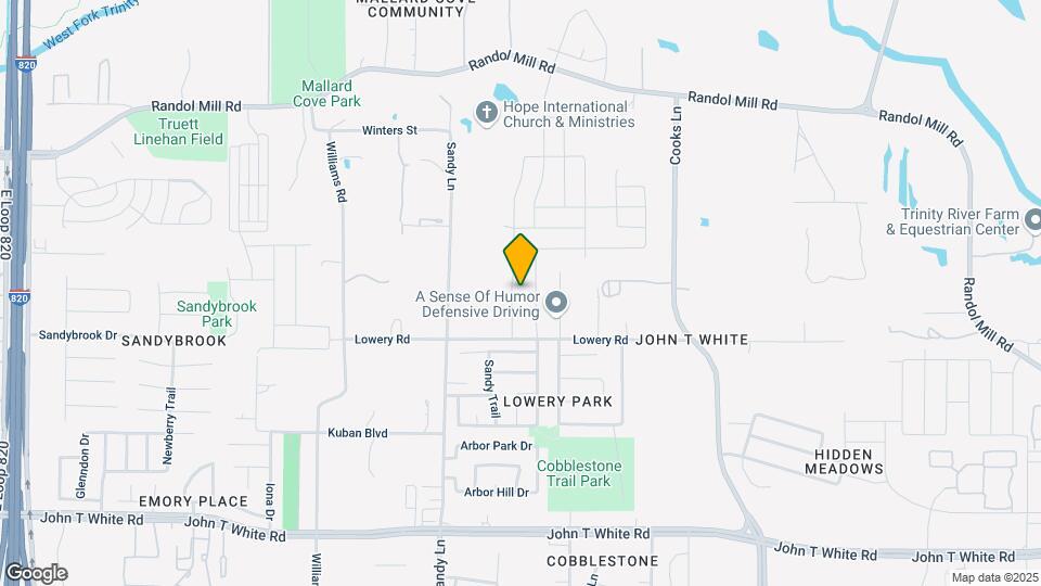 517 Lowery Oaks Trl Map and Location Details