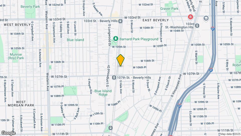 10623-25 S Hale Ave Mapa y Detalles de la Ubicación