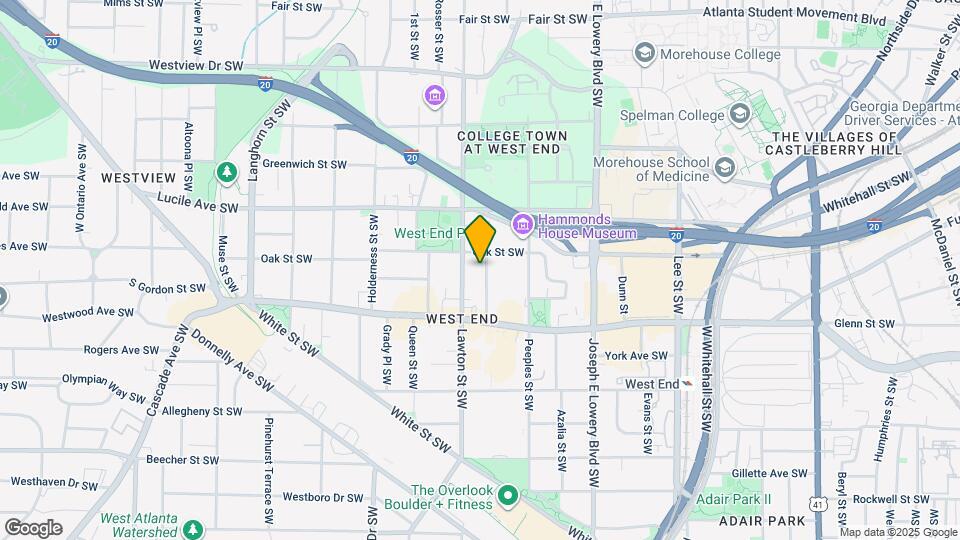 551 Culberson St SW Map and Location Details