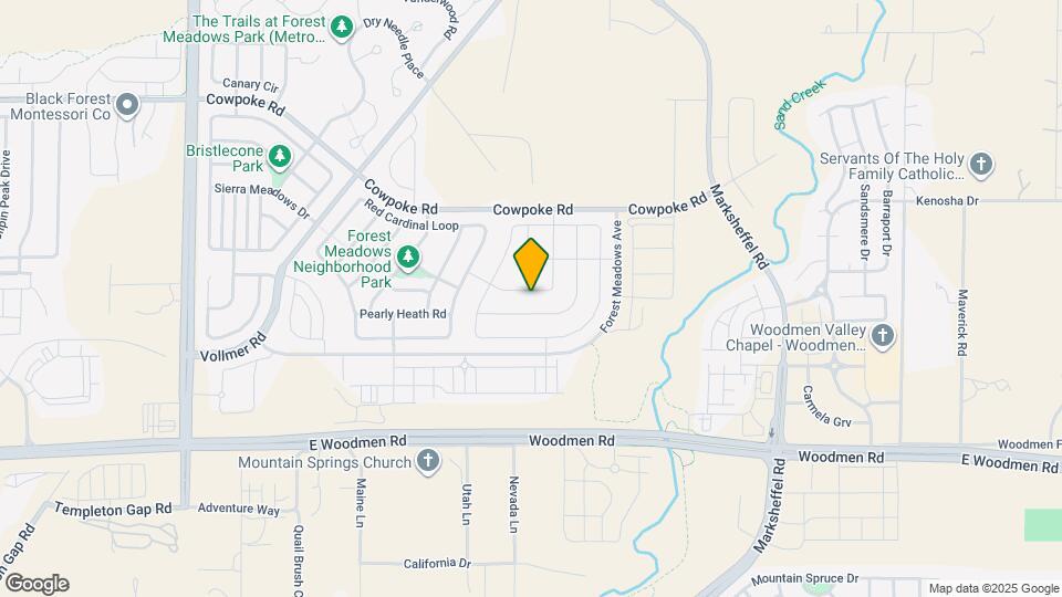 7717 Dry Willow Wy Map and Location Details