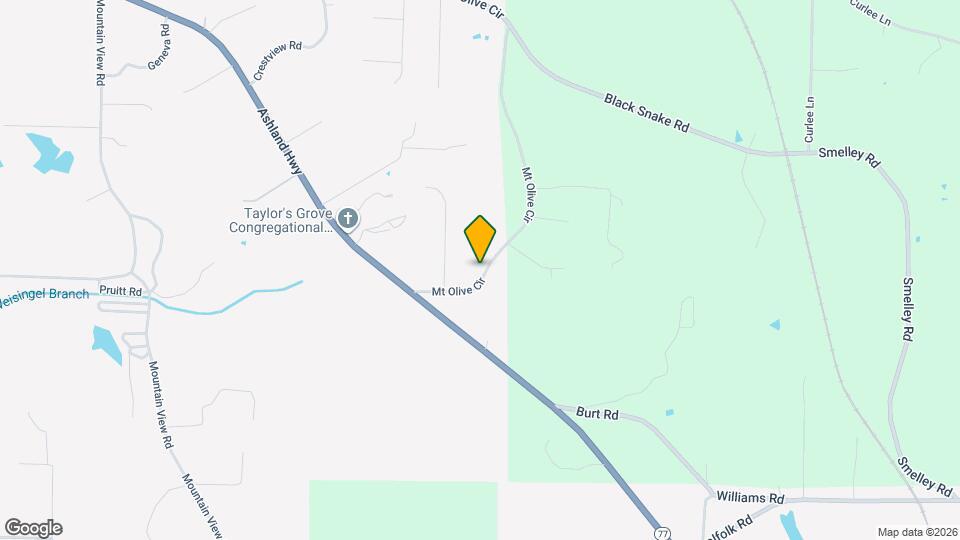 1760 Mt Olive Cir Map and Location Details